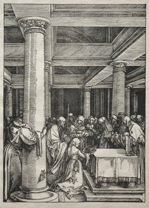 Vita della Vergine: Presentazione di Gesù al Tempio da Albrecht Dürer
