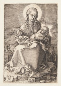 Madonna con il bambino fasciato da Albrecht Dürer