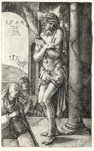 Cristo dolente alla colonna, 1509 da Albrecht Dürer