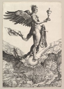 Nemesi La Grande Fortuna, 1501-2 da Albrecht Dürer