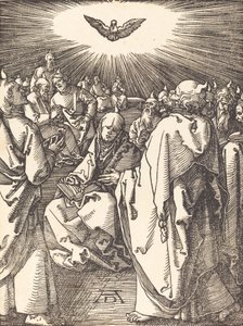 Pentecoste, probabilmente c. 1509-1510 da Albrecht Dürer