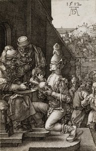 Pilato si lava le mani dalla Passione, 1512 da Albrecht Dürer