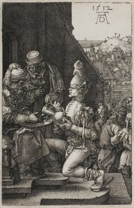 Pilato si lava le mani, dalla Passione Incisa da Albrecht Dürer