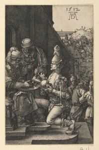 Pilato si lava le mani, dalla Passione incisa da Albrecht Dürer