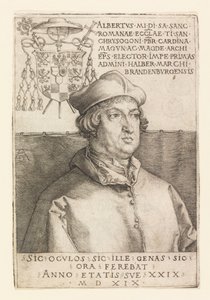 Ritratto di Alberto di Magonza da Albrecht Dürer