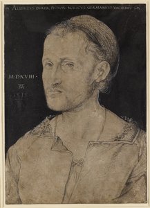 Ritratto di Hans Burgkmair da Albrecht Dürer