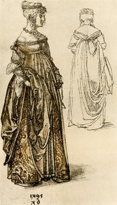 Signora veneziana elegante da Albrecht Dürer