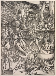 Rivelazione di San Giovanni: Martirio di San Giovanni da Albrecht Dürer