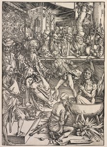 Rivelazione di San Giovanni: Martirio di San Giovanni da Albrecht Dürer
