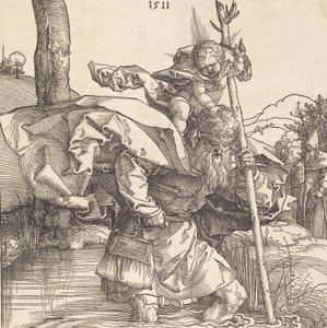 San Cristoforo, 1511 da Albrecht Dürer