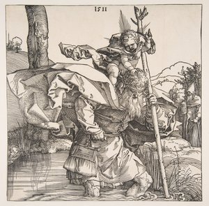 San Cristoforo, 1511 da Albrecht Dürer