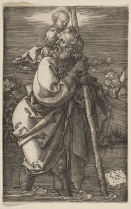 San Cristoforo rivolto a sinistra, 1521