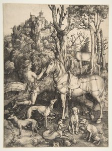 San Eustachio, ca. 1501 da Albrecht Dürer
