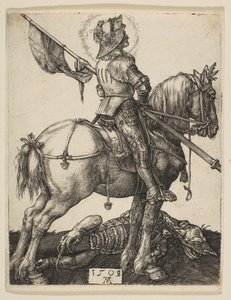 San Giorgio a cavallo da Albrecht Dürer