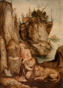 San Girolamo e il leone da Albrecht Dürer