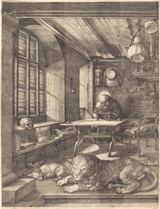 San Girolamo nel suo studio da Albrecht Dürer