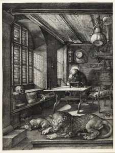 San Girolamo nel suo studio, 1514 da Albrecht Dürer