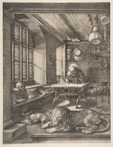 San Girolamo nel suo studio da Albrecht Dürer