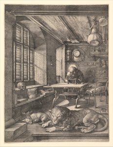 San Girolamo nel suo studio da Albrecht Dürer