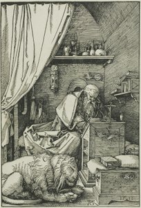 San Girolamo nella sua cella da Albrecht Dürer