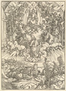San Giovanni davanti a Dio e agli anziani