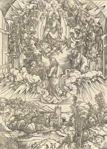 San Giovanni davanti a Dio e agli anziani da Albrecht Dürer