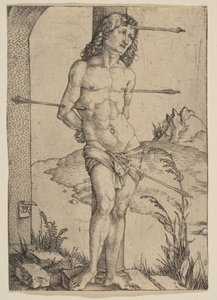San Sebastiano legato alla colonna da Albrecht Dürer