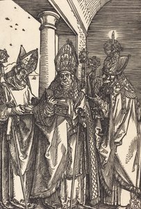 Santi Nicola, Ulrico ed Erasmo, c. 1508 da Albrecht Dürer