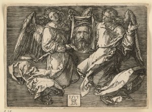 Velo della Veronica, sorretto da due angeli da Albrecht Dürer