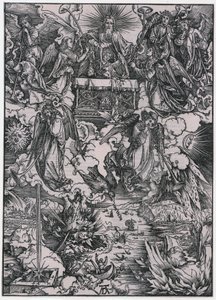 Sette angeli con trombe, figura VI, tavola 8 della serie «L