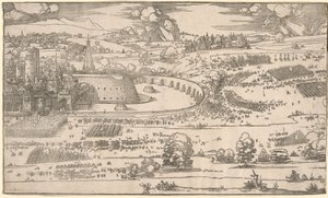 Assedio di una fortezza: parte destra