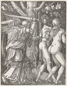 Piccola passione: 2. Espulsione dal Paradiso da Albrecht Dürer