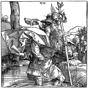 San Cristoforo che porta il Bambino Gesù, 1511, 1936