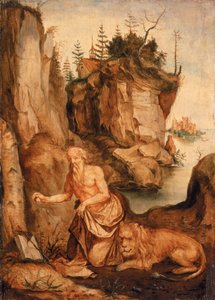 San Girolamo e il leone, c.1500 da Albrecht Dürer