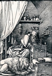 San Girolamo nella sua cella, 1511 1906 da Albrecht Dürer