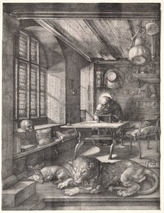 San Girolamo nel suo studio da Albrecht Dürer