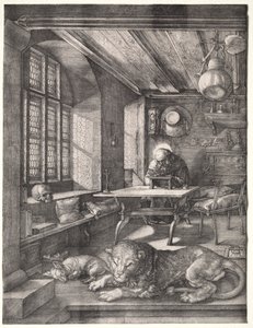 San Girolamo nel suo studio, 1514 da Albrecht Dürer