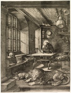 San Girolamo nel suo Studio da Albrecht Dürer