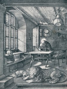 San Girolamo nel suo studio, 1514 da Albrecht Dürer