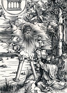 San Giovanni che divora il libro da Albrecht Dürer