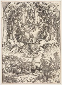 San Giovanni davanti a Dio e agli Anziani da Albrecht Dürer