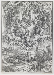 San Giovanni davanti a Dio e agli Anziani da Albrecht Dürer