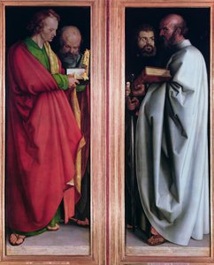 San Giovanni con San Pietro e San Paolo con San Marco