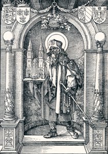 San Sebaldo nella nicchia, 1518 1906 da Albrecht Dürer
