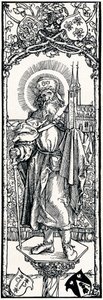 San Sebaldo su un Capitello, 1906 da Albrecht Dürer