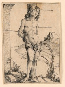 San Sebastiano alla colonna da Albrecht Dürer