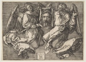Sudario sorretto da due angeli da Albrecht Dürer
