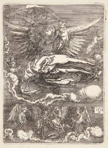 Sudario steso da un angelo da Albrecht Dürer