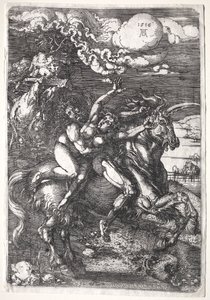Il rapimento su un unicorno da Albrecht Dürer