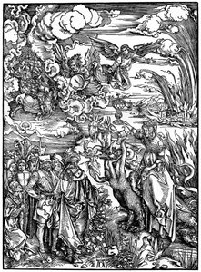 La Prostituta Babilonese, 1498, 1936 da Albrecht Dürer